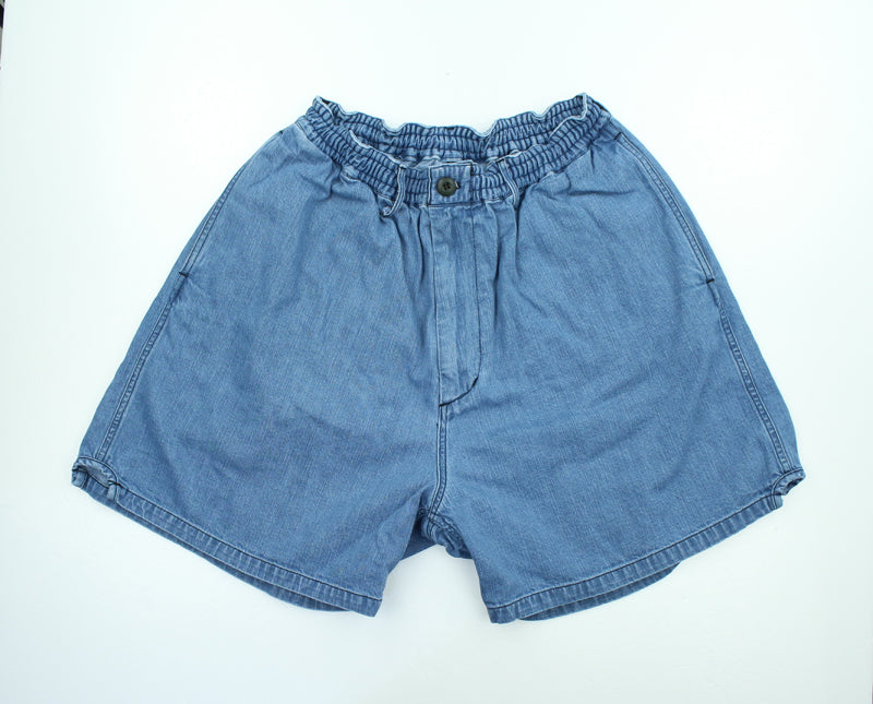 MO52651 / MODUCT TRANKS DENIM NAVY GENERAL PORPOSE AGING MODEL