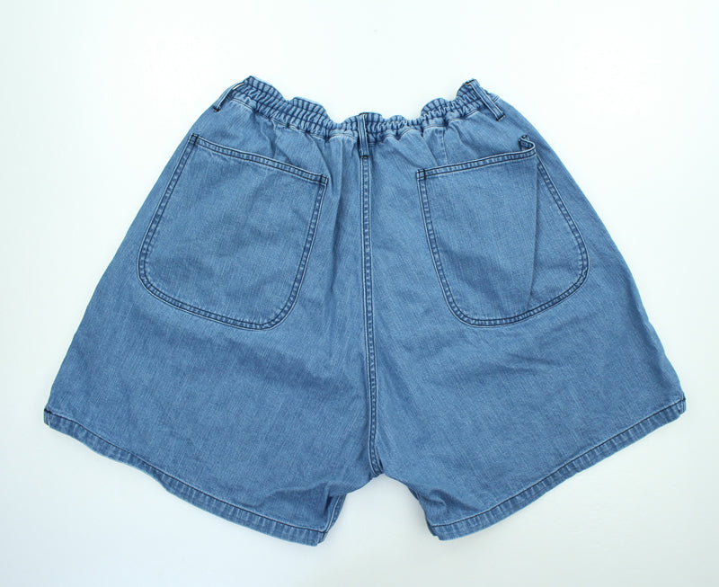 MO52651 / MODUCT TRANKS DENIM NAVY GENERAL PORPOSE AGING MODEL