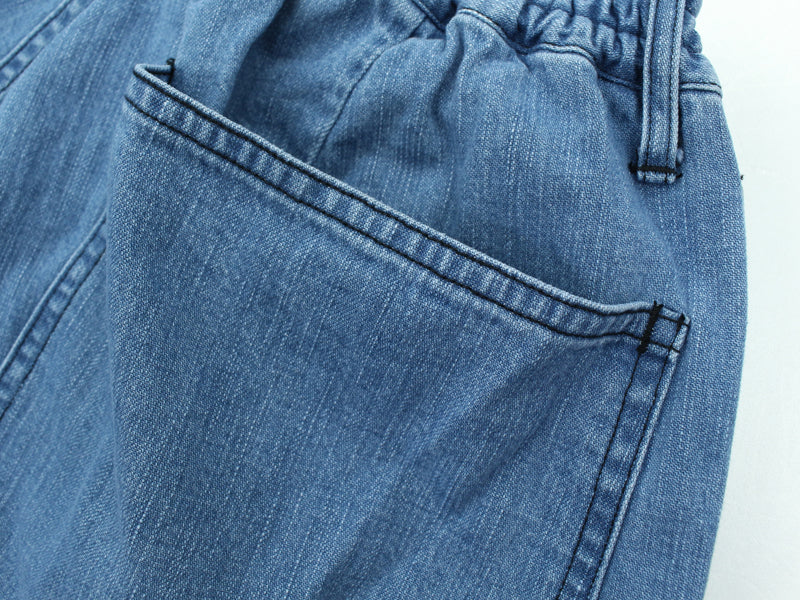 MO52651 / MODUCT TRANKS DENIM NAVY GENERAL PORPOSE AGING MODEL
