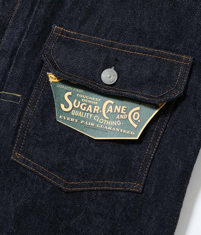 SC11936 / SUGAR CANE 13oz. DENIM BLOUSE STANDARD DENIM 1936 MODEL