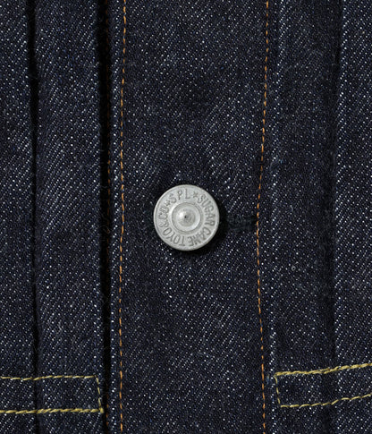 SC11936T / SUGAR CANE  13oz. STANDARD DENIM BLOUSE STANDARD DENIM 1936 MODEL (T-BACK)
