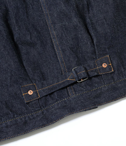 SC11936T / SUGAR CANE  13oz. STANDARD DENIM BLOUSE STANDARD DENIM 1936 MODEL (T-BACK)