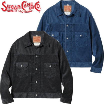 SC15648 / SUGAR CANE PIGMENT DYED 9W CORDUROY 1953 MODEL JACKET