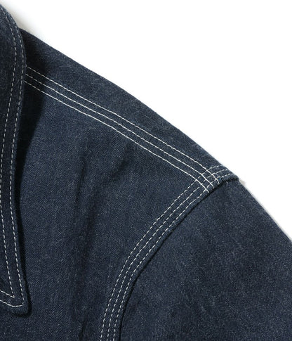 SC15655 / SUGAR CANE 11oz. BLUE DENIM WORK COAT