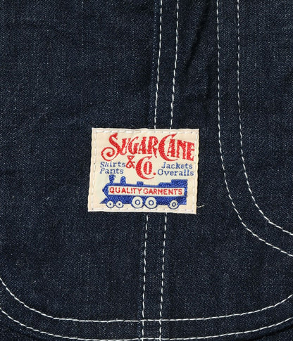 SC15655 / SUGAR CANE 11oz. BLUE DENIM WORK COAT