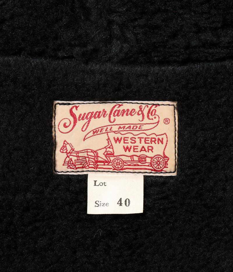 SC15826 / SUGAR CANE NATIVE AMERICAN WOOL COTTON JACQUARD WORK PARKA BOA LINING