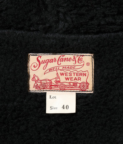 SC15826 / SUGAR CANE NATIVE AMERICAN WOOL COTTON JACQUARD WORK PARKA BOA LINING
