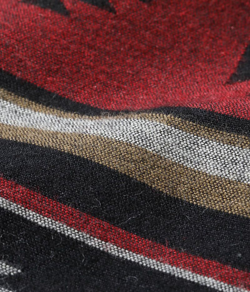 SC15827 / SUGAR CANE  NATIVE AMERICAN WOOL COTTON JACQUARD PADDED WORK COAT