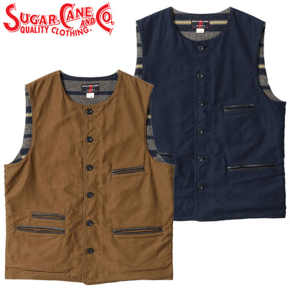 SC15832 / SUGAR CANE FICTION ROMANCE 9.5oz. MOLESKIN VEST