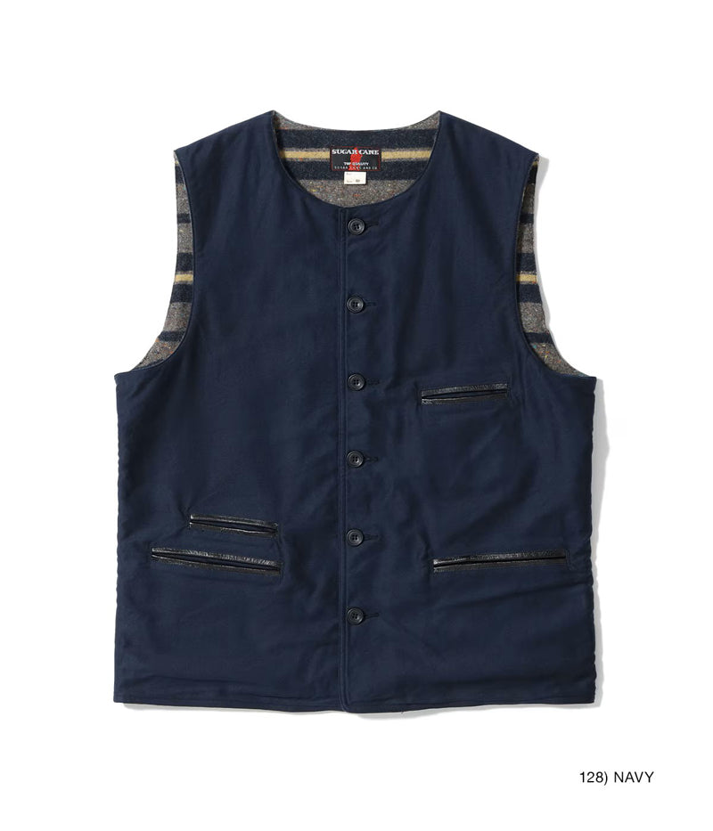 SC15832 / SUGAR CANE FICTION ROMANCE 9.5oz. MOLESKIN VEST