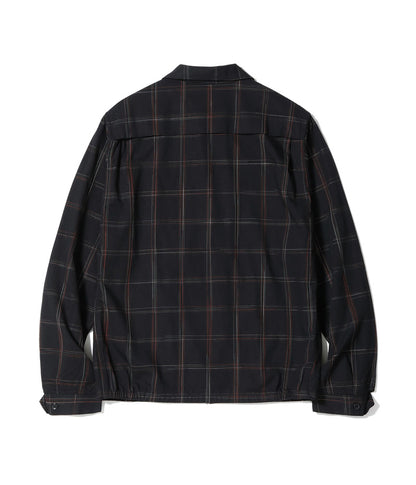 SC15842 / SUGAR CANE RAYON COTTON GABARDINE CHECK SPORTS JACKET