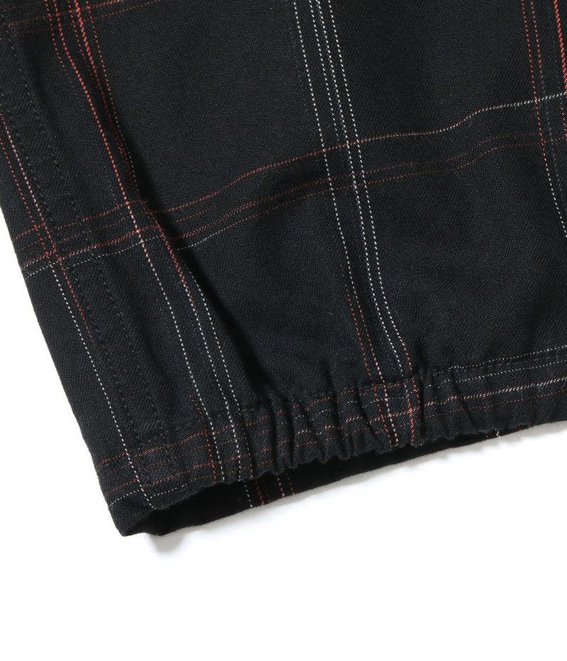 SC15842 / SUGAR CANE RAYON COTTON GABARDINE CHECK SPORTS JACKET