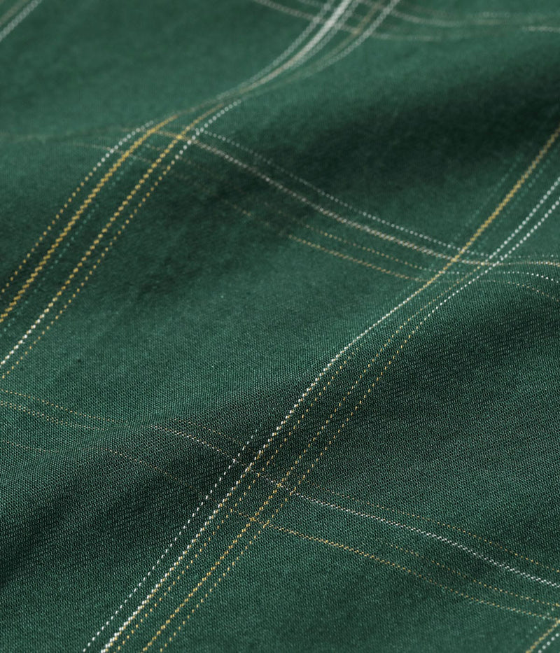SC15842 / SUGAR CANE RAYON COTTON GABARDINE CHECK SPORTS JACKET