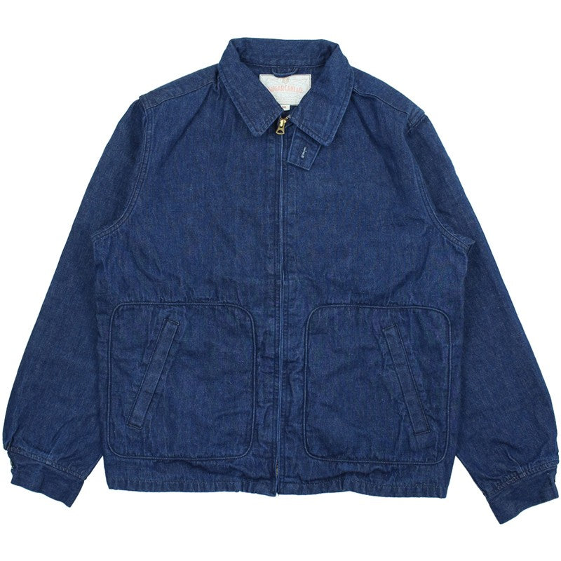 SC15913 / SUGAR CANE DENIM SPORTS JACKET AGED