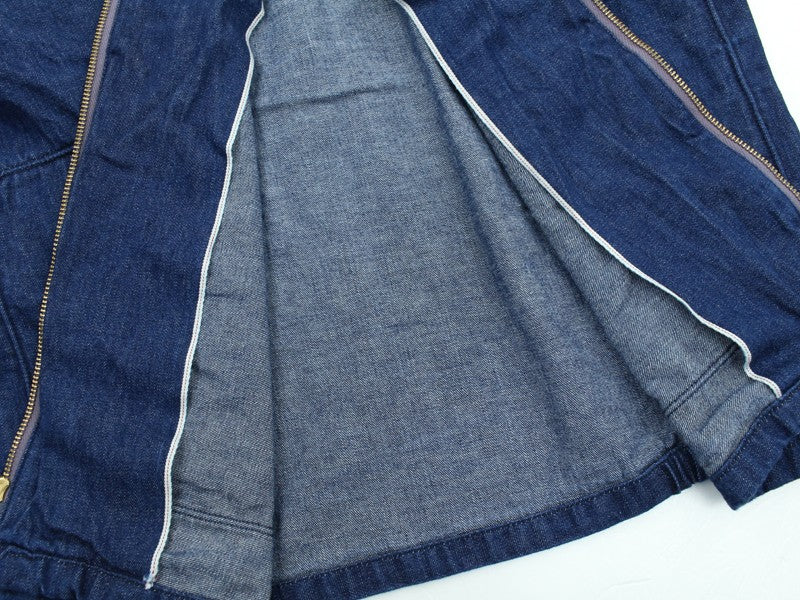 SC15913 / SUGAR CANE DENIM SPORTS JACKET AGED