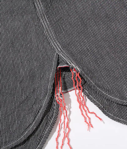 SC25511 / SUGARCANE Jean Cord Work Shirt (Long Sleeve)