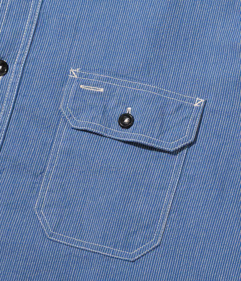 SC25511 / SUGARCANE Jean Cord Work Shirt (Long Sleeve)