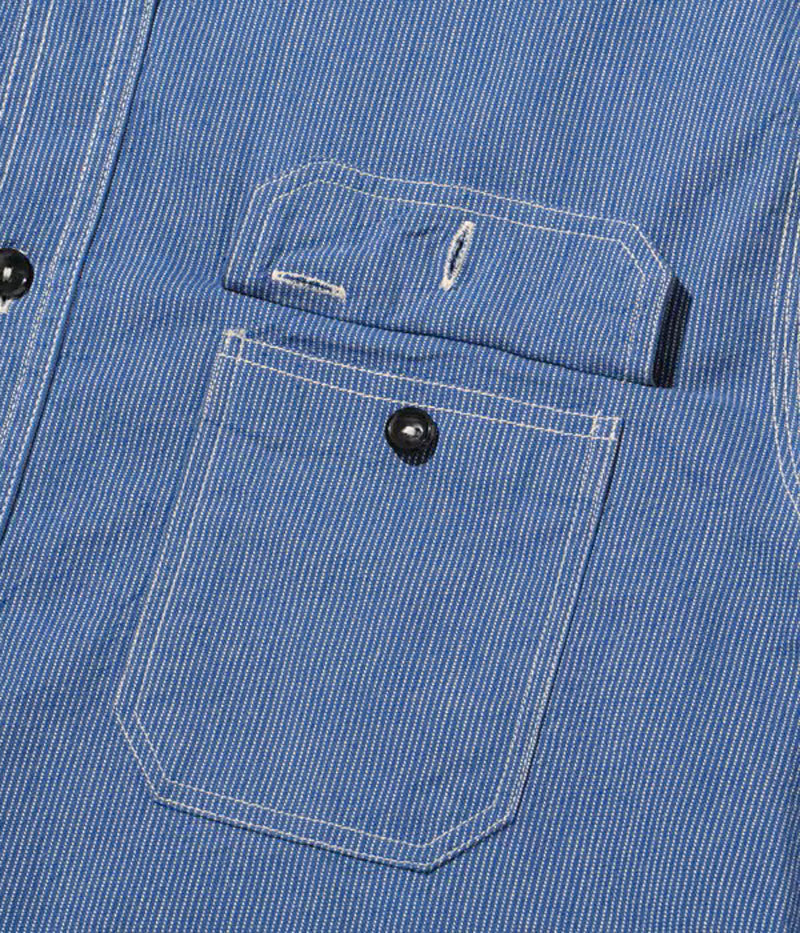 SC25511 / SUGARCANE Jean Cord Work Shirt (Long Sleeve)