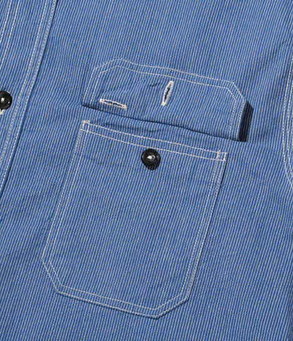 SC25511 / SUGARCANE Jean Cord Work Shirt (Long Sleeve)