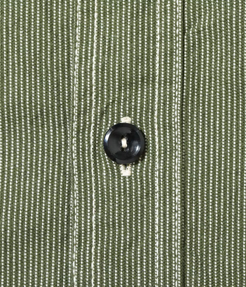 SC25511 / SUGARCANE Jean Cord Work Shirt (Long Sleeve)