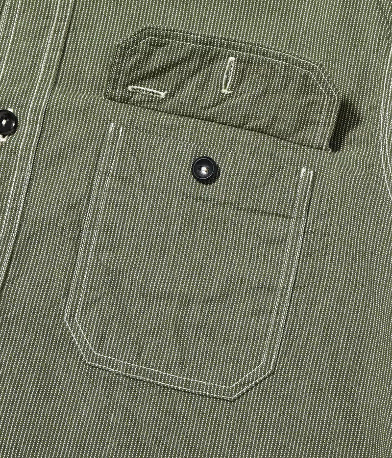 SC25511 / SUGARCANE Jean Cord Work Shirt (Long Sleeve)