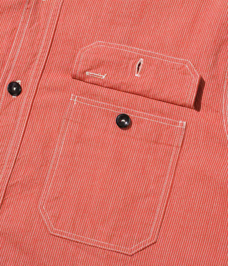 SC25511 / SUGARCANE Jean Cord Work Shirt (Long Sleeve)