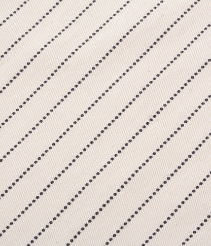 SC27076 / SUGAR CANE FICTION ROMANCE 8.5oz. WHITE WABASH STRIPE WORK SHIRT (LONG SLEEVE)