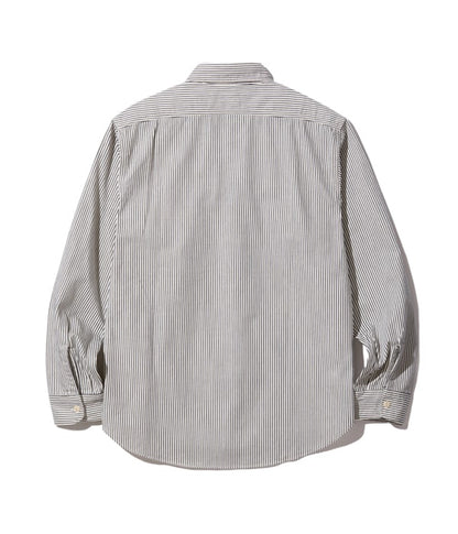 SC27853 / SUGARCANE HICKORY STRIPE WORK SHIRT