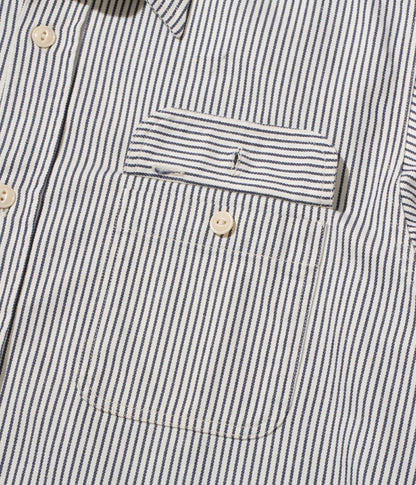 SC27853 / SUGARCANE HICKORY STRIPE WORK SHIRT