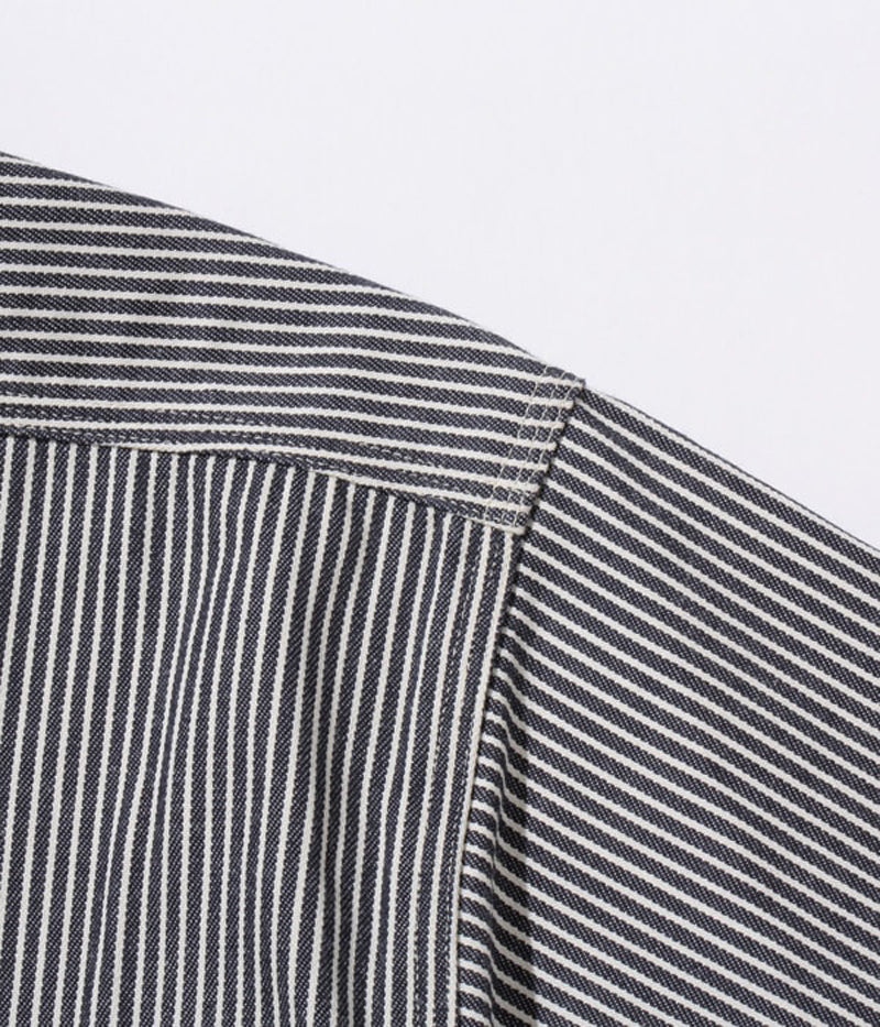 SC27853 / SUGARCANE HICKORY STRIPE WORK SHIRT