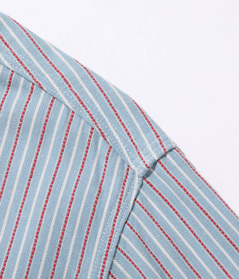 SC29146 /SUGAR CANE DOBBY STRIPE WORK SHIRT