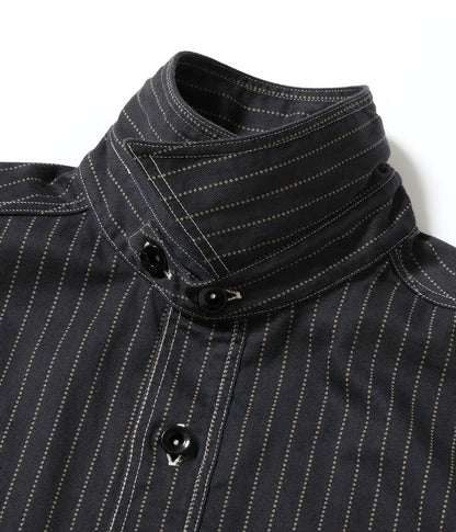 SC29585 / SUGAR CANE FICTION ROMANCE 8.5oz. BLACK WABASH STRIPE WORK SHIRT