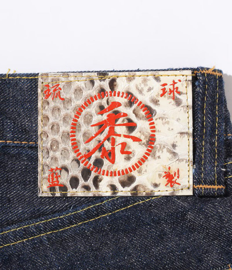 SC40301 / SUGAR CANE Ryukyu-Ai FIBER DENIM REGULAR STRAIGHT