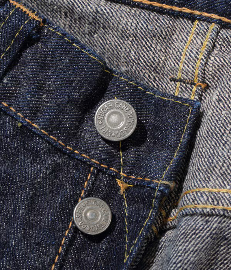 SC40301 / SUGAR CANE Ryukyu-Ai FIBER DENIM REGULAR STRAIGHT
