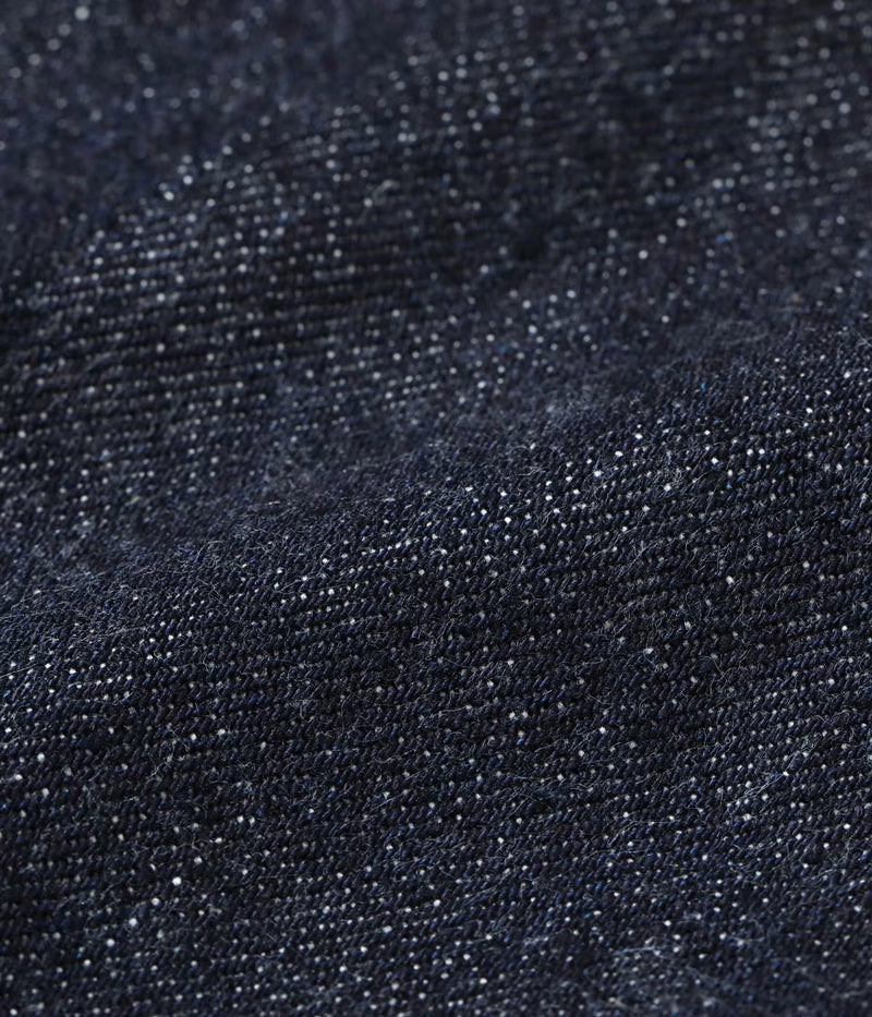 SC42025 / SUGAR CANE STANDARD DENIM 13oz. DENIM WAIST OVERALLS 2025 MODEL (WIDE LEG)