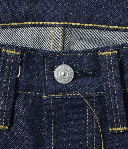 SC49005 / SUGAR CANE Super “Denim” Collectibles #05 14.25oz. BLUE DENIM WAIST OVERALLS “1942” MODEL