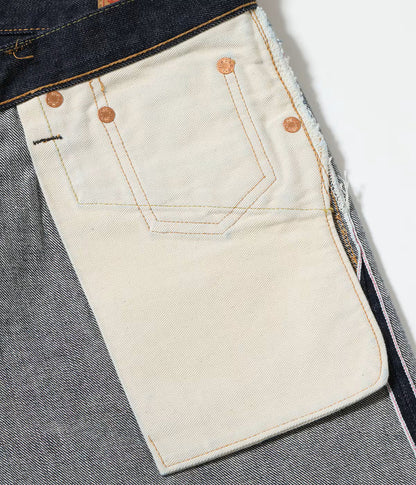 SC51947 / SUGAR CANE 14.25oz. DENIM 1947 MODEL SHORTS