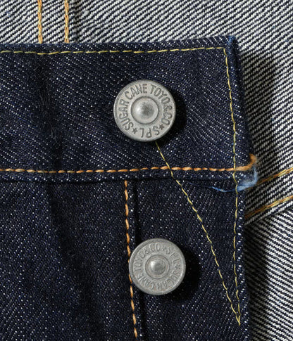 SC51947 / SUGAR CANE 14.25oz. DENIM 1947 MODEL SHORTS