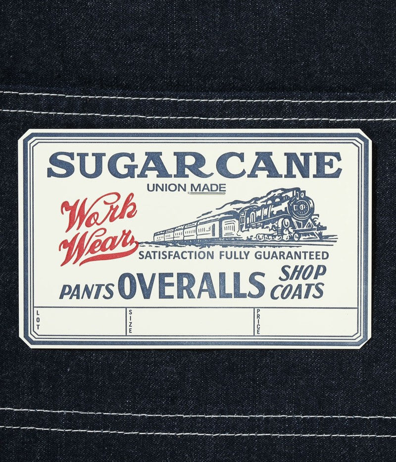 SC52565 / SUGAR CANE 11oz. BLUE DENIM WORK SHORTS
