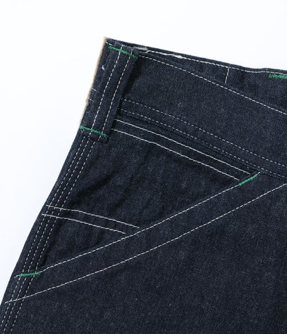 SC52565 / SUGAR CANE 11oz. BLUE DENIM WORK SHORTS