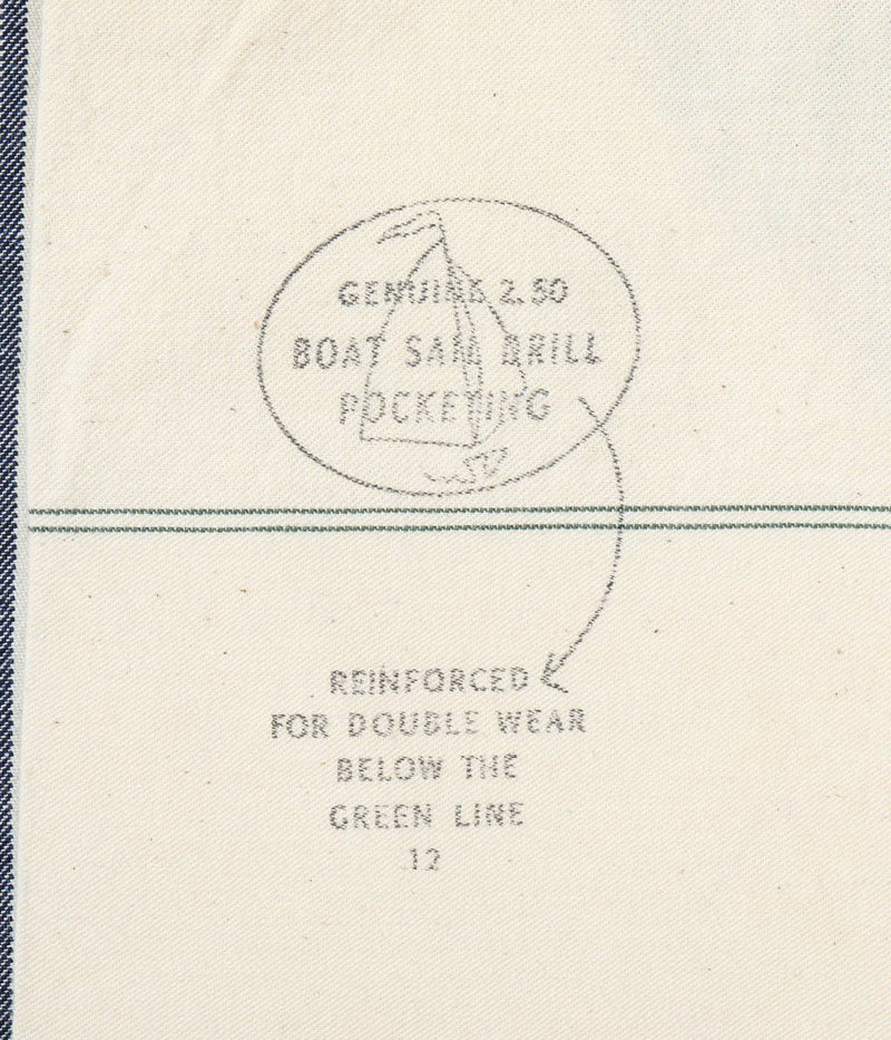 SC52566 / SUGAR CANE 11oz. HICKORY STRIPE WORK SHORTS