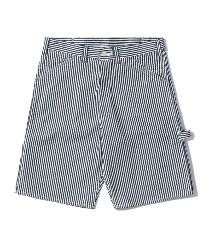 SC52566 / SUGAR CANE 11oz. HICKORY STRIPE WORK SHORTS