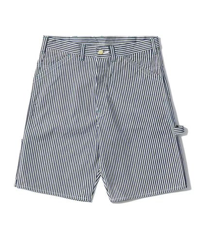 SC52566 / SUGAR CANE 11oz. HICKORY STRIPE WORK SHORTS