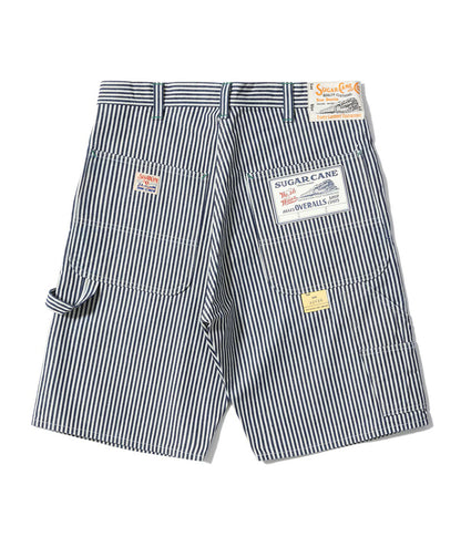SC52566 / SUGAR CANE 11oz. HICKORY STRIPE WORK SHORTS