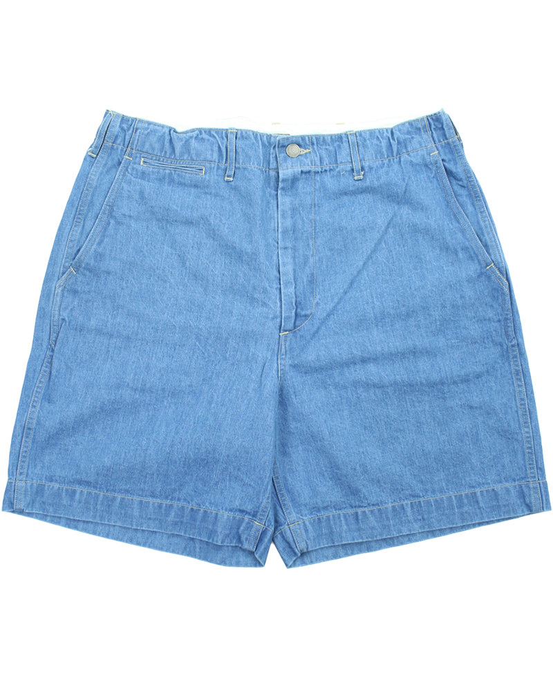 SC52665 / SUGAR CANE DENIM TROUSERS SHORTS AGED