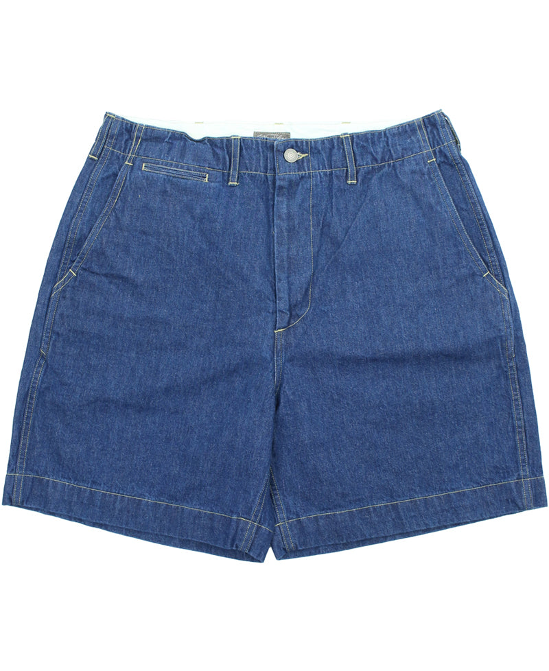 SC52665 / SUGAR CANE DENIM TROUSERS SHORTS AGED
