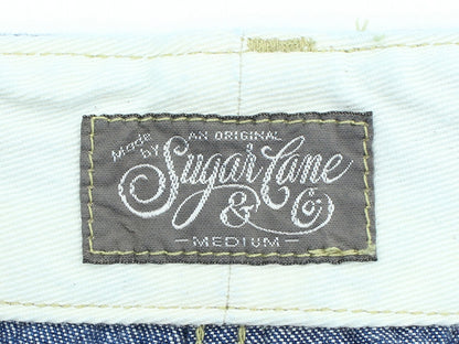 SC52665 / SUGAR CANE DENIM TROUSERS SHORTS AGED
