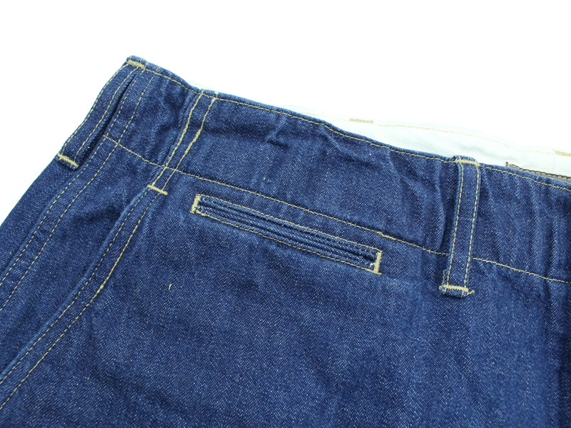 SC52665 / SUGAR CANE DENIM TROUSERS SHORTS AGED