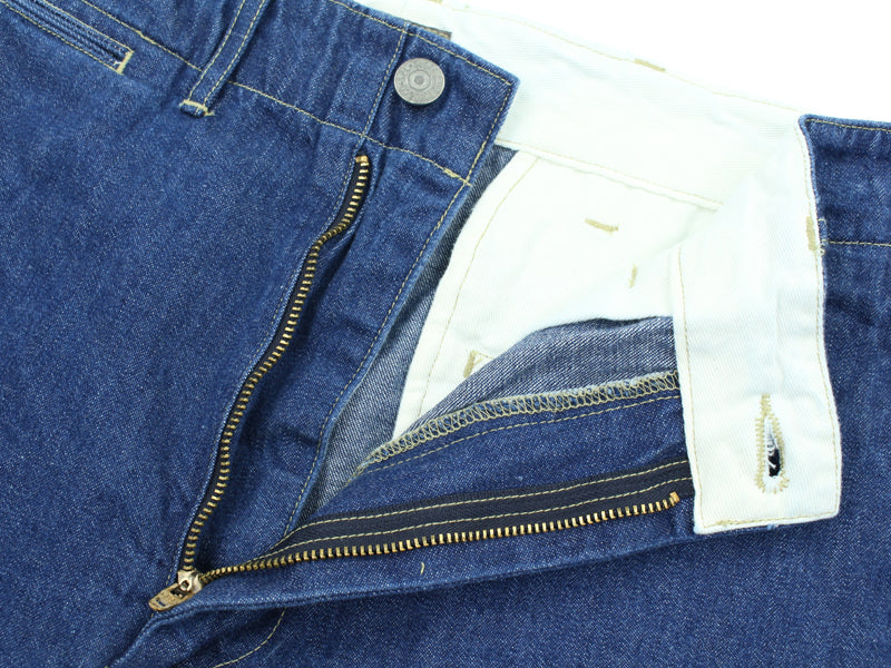 SC52665 / SUGAR CANE DENIM TROUSERS SHORTS AGED