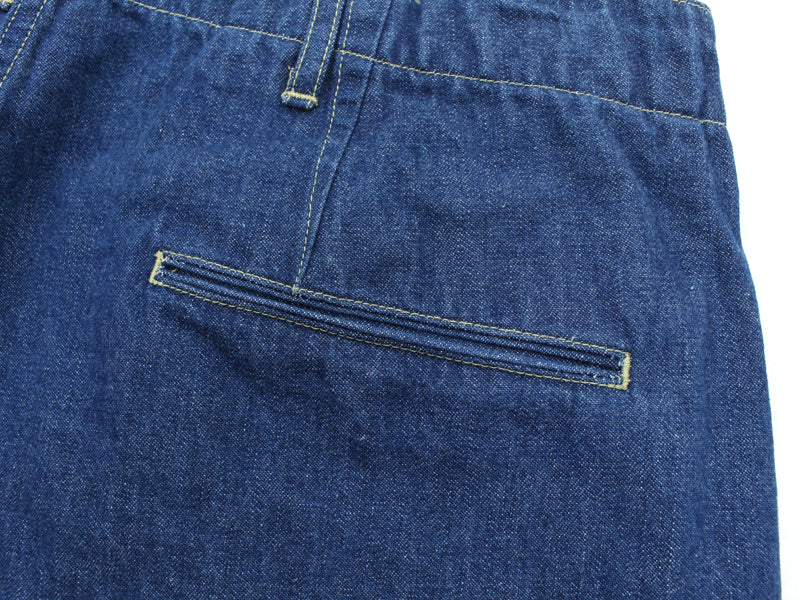 SC52665 / SUGAR CANE DENIM TROUSERS SHORTS AGED